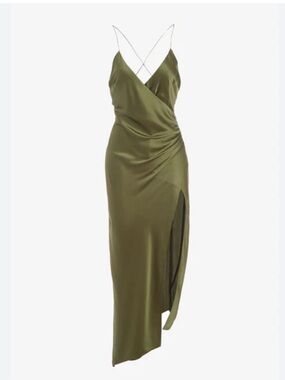 SEROYA Emma Silk Slip Dress size Small